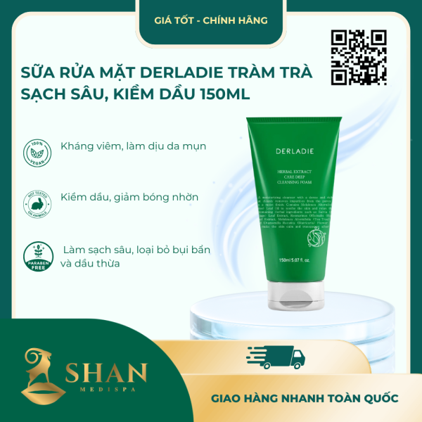 Sua Rua Mat Derladie Tram Tra Sach Sau Kiem Dau 150ml