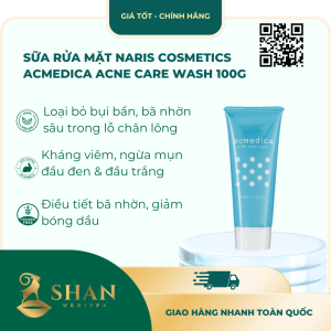 Sữa Rửa Mặt Naris Cosmetics Acmedica Acne Care Wash 100g