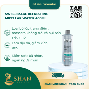 Swiss Image Refreshing Micellar Water 400ml – [Mẫu Mới]