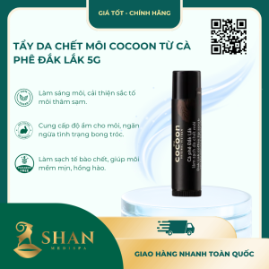 Tẩy Da Chết Môi Cocoon Từ Cà Phê Đắk Lắk 5g - Mẫu Mới