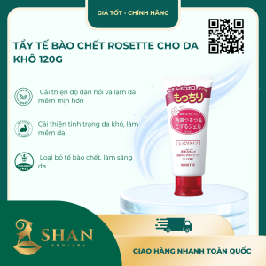 Tẩy Tế Bào Chết Rosette Cho Da Khô 120g - Mẫu Mới