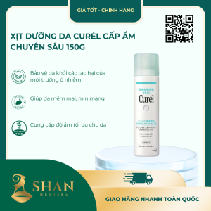 Xịt Dưỡng Da Curél Cấp Ẩm Chuyên Sâu 150g - Mẫu Mới