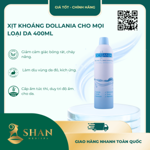 Xịt Khoáng Dollania Cho Mọi Loại Da 400ml - Mẫu Mới