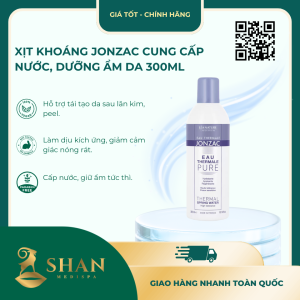 Xịt Khoáng JONZAC Cung Cấp Nước, Dưỡng Ẩm Da 300ml – [Mẫu Mới]
