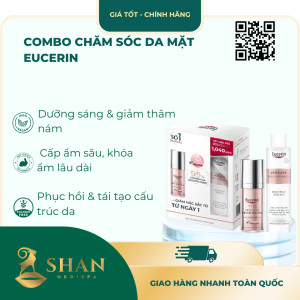 Combo Chăm Sóc Da Mặt Eucerin – [Mẫu Mới]
