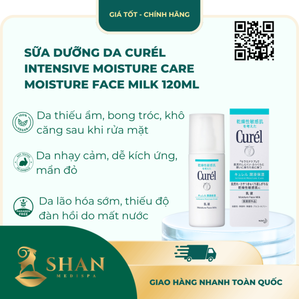 HSD 072025 Sua Duong Da Curel Cap Am Chuyen Sau 120ml
