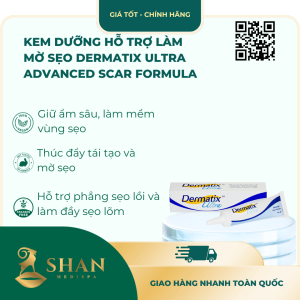 Kem Dưỡng Hỗ Trợ Làm Mờ Sẹo Dermatix Ultra Advanced Scar Formula – [Mẫu Mới]