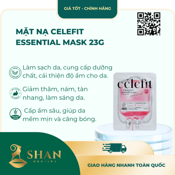Mat Na Celefit Essential Mask 23g Mau Moi 1
