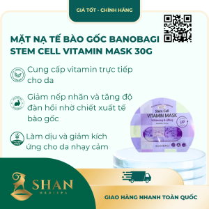 Mặt Nạ Tế Bào Gốc Banobagi Stem Cell Vitamin Mask 30g - [Mẫu Mới]