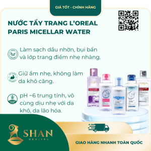 Nước Tẩy Trang L’Oreal Paris Micellar Water – [Mẫu Mới]