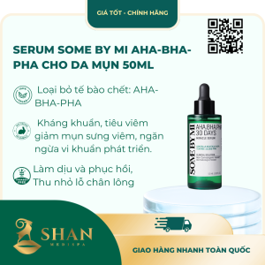 Serum Some By Mi AHA-BHA-PHA Cho Da Mụn 50ml – [Mẫu Mới]