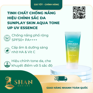 Tinh Chất Chống Nắng Hiệu Chỉnh Sắc Da Sunplay Skin Aqua Tone Up UV Essence – [Mẫu Mới]