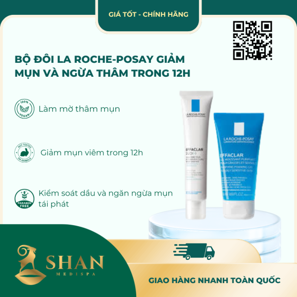 Bo Doi La Roche Posay Giam Mun Va Ngua Tham Trong 12H 1 1