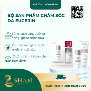 Bộ Sản Phẩm Chăm Sóc Da Eucerin – [Mẫu Mới]