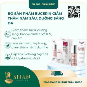Bộ Sản Phẩm Eucerin Giảm Thâm Nám Sâu, Dưỡng Sáng Da – [Mẫu Mới]