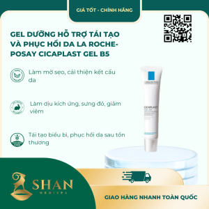 Gel Dưỡng Hỗ Trợ Tái Tạo Và Phục Hồi Da La Roche-Posay Cicaplast Gel B5 - [Mẫu Mới]