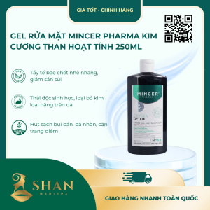 Gel Rửa Mặt Mincer Pharma Kim Cương Than Hoạt Tính 250ml – Mẫu Mới