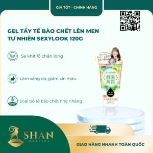 Gel Tẩy Tế Bào Chết Lên Men Tự Nhiên SEXYLOOK 120g – [Mẫu Mới]