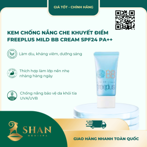Kem Chống Nắng Che Khuyết Điểm Freeplus Mild BB Cream SPF24 PA++ - [Mẫu Mới]