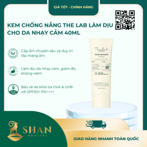 Kem Chống Nắng The Lab Làm Dịu Cho Da Nhạy Cảm 40ml - Mẫu Mới