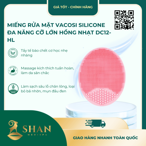 Mieng Rua Mat Vacosi Silicone Da Nang Co Lon Hong Nhat DC12 HL