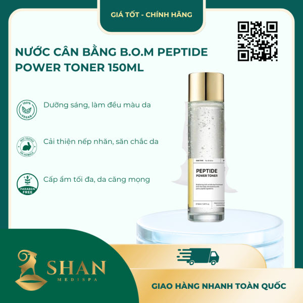 Nuoc Can Bang B.O.M Peptide Power Toner 150ml