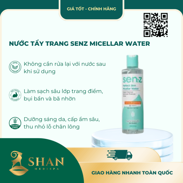 Nuoc Tay Trang Senz Micellar Water