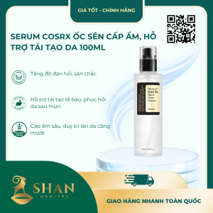 Serum Cosrx Ốc Sên Cấp Ẩm, Hỗ Trợ Tái Tạo Da 100ml - Mẫu Mới
