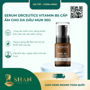 Serum DrCeutics Vitamin B5 Cấp Ẩm Cho Da Dầu Mụn 30g - [Mẫu Mới]