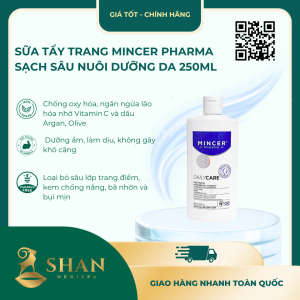 Sữa Tẩy Trang Mincer Pharma Sạch Sâu Nuôi Dưỡng Da 250ml - Mẫu Mới