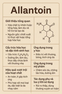 Allantoin La Hoat Chat Gi Cong Dung Trong Duoc My Pham