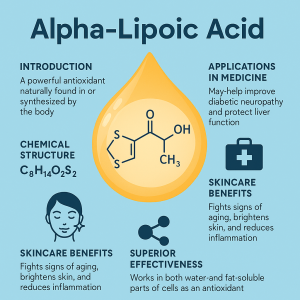 Alpha Lipoic Acid La Hoat Chat Gi Cong Dung Trong Duoc My Pham