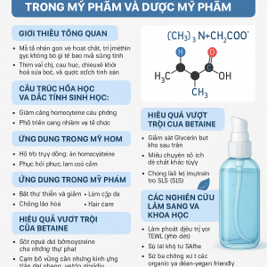 Betaine La Hoat Chat Gi Cong Dung Trong Duoc My Pham