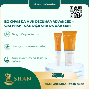 Bộ Chăm Da Mụn Decumar Advanced – [Mẫu Mới]