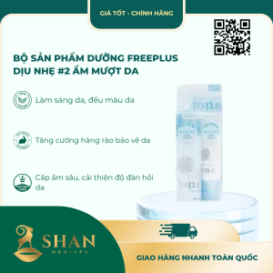 Bộ Sản Phẩm Dưỡng Freeplus Dịu Nhẹ #2 Ẩm Mượt Da – [Mẫu Mới]
