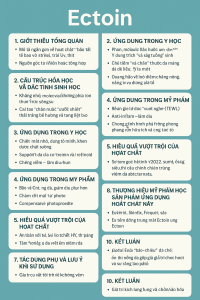 Ectoin La Hoat Chat Gi Cong Dung Trong Duoc My Pham