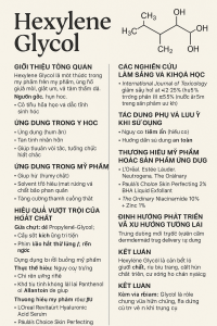 Hexylene Glycol La Hoat Chat Gi Cong Dung Trong Duoc My Pham