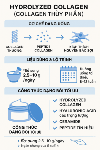 Hydrolyzed Collagen La Hoat Chat Gi Cong Dung Trong Duoc My Pham