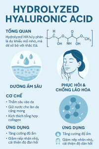 Hydrolyzed Hyaluronic Acid La Hoat Chat Gi Cong Dung Trong Duoc My Pham