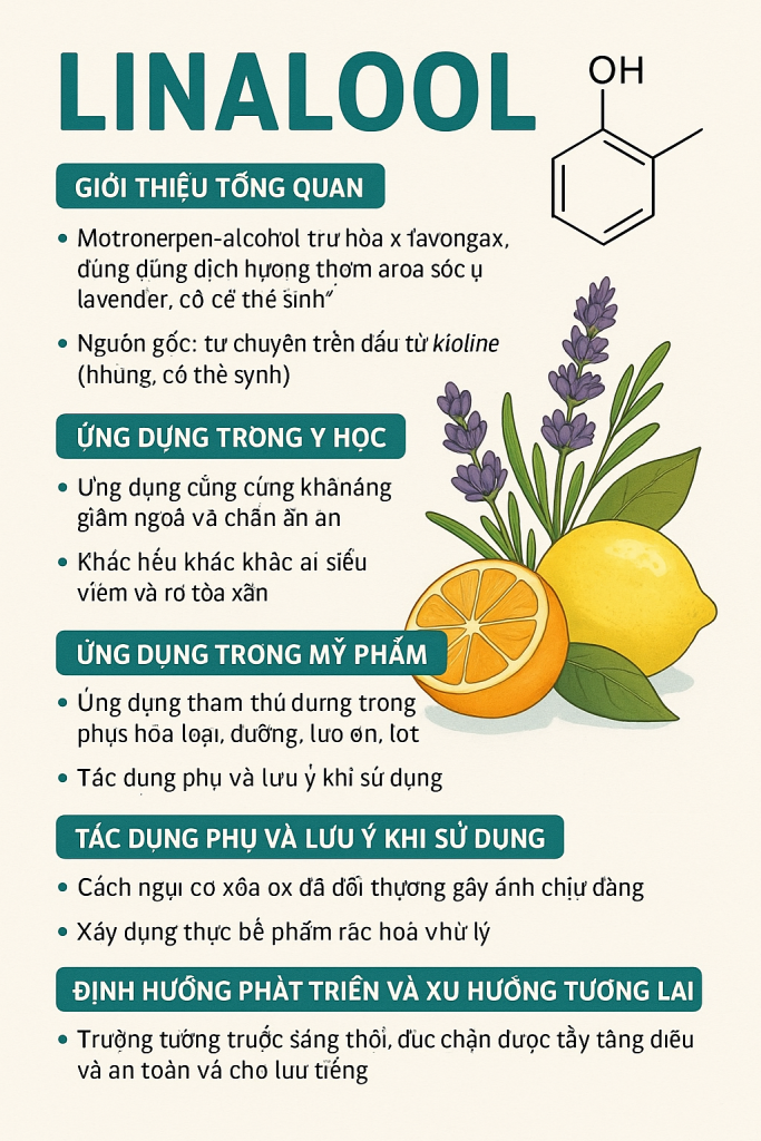 Linalool La Hoat Chat Gi Cong Dung Trong Duoc My Pham