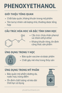 Phenoxyethanol La Hoat Chat Gi Cong Dung Trong Duoc My Pham