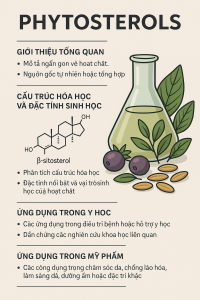 Phytosterols La Hoat Chat Gi Cong Dung Trong Duoc My Pham