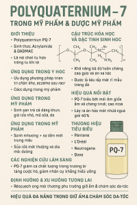 Polyquaternium‑7 La Hoat Chat Gi Cong Dung Trong Duoc My Pham