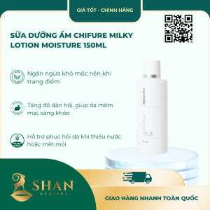 Sữa Dưỡng Ẩm Chifure Milky Lotion Moisture 150ml - [Mẫu Mới]