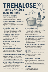 Trehalose La Hoat Chat Gi Cong Dung Trong Duoc My Pham