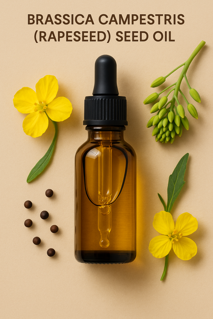 Brassica Campestris Rapeseed Seed Oil La Hoat Chat Gi Cong Dung Trong Duoc My Pham