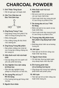 Charcoal Powder La Hoat Chat Gi Cong Dung Trong Duoc My Pham