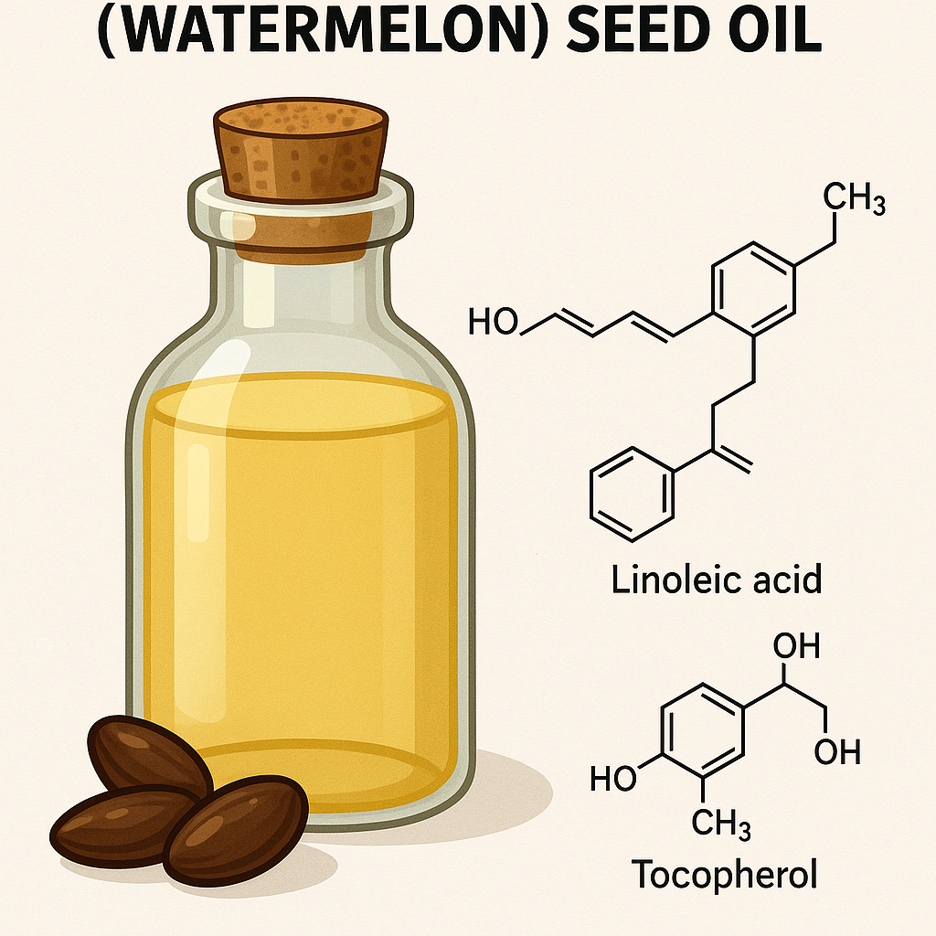 Citrullus Lanatus Watermelon Seed Oil La Hoat Chat Gi Cong Dung Trong Duoc My Pham