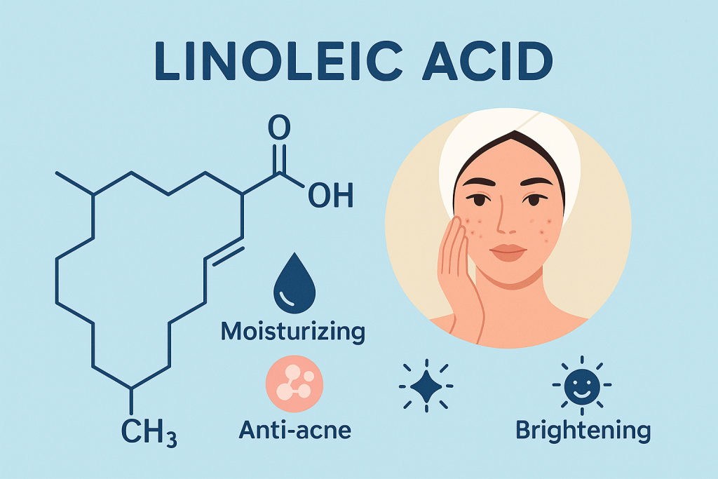 Linoleic Acid La Hoat Chat Gi Cong Dung Trong Duoc My Pham