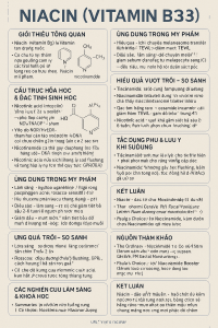 Niacin La Hoat Chat Gi Cong Dung Trong Duoc My Pham